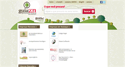 Desktop Screenshot of guiazn.com.br